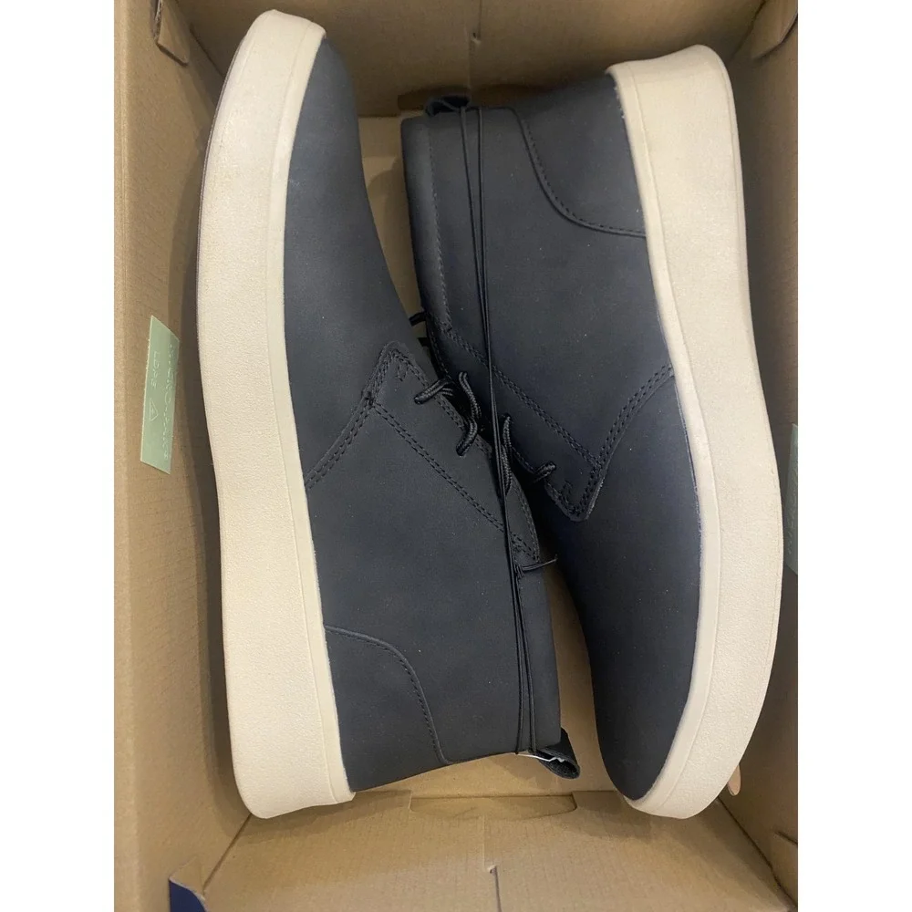 Izod‎ NIB Palmer Lace Up Boot Black Men Sz 11 Memory Foam